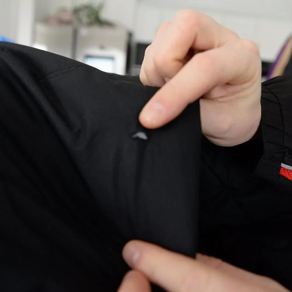 Vintage Route 66 Black Zip Up  Bomber Winter Coat Size Large - Picture 14 of 14